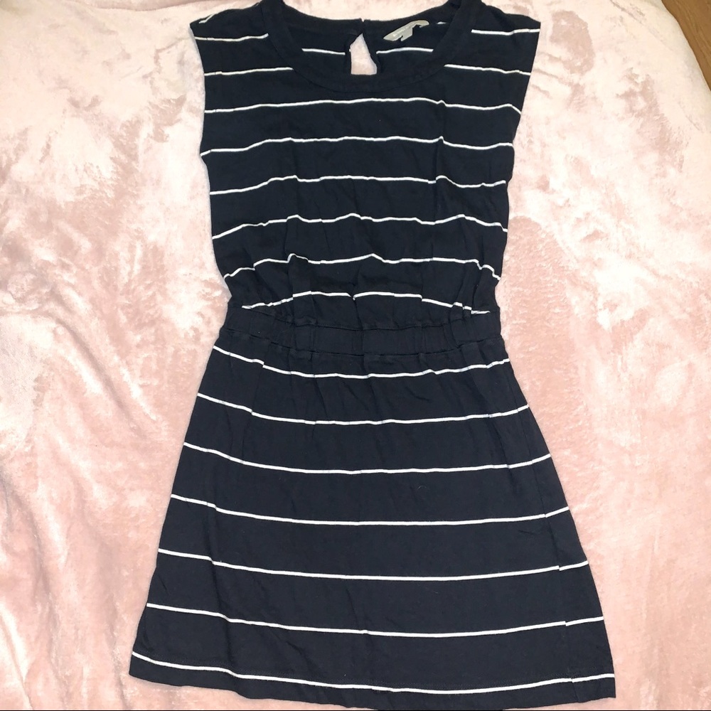 Banana Republic striped mini dress